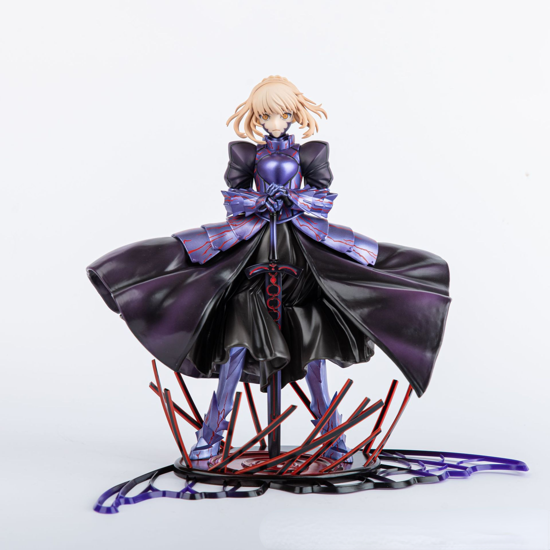 25 см японское аниме FGO Fate/Grand Order Saber ПВХ экшн-фигурка игрушка  Коллекционная модель настольные игрушки кукла подарок | AliExpress