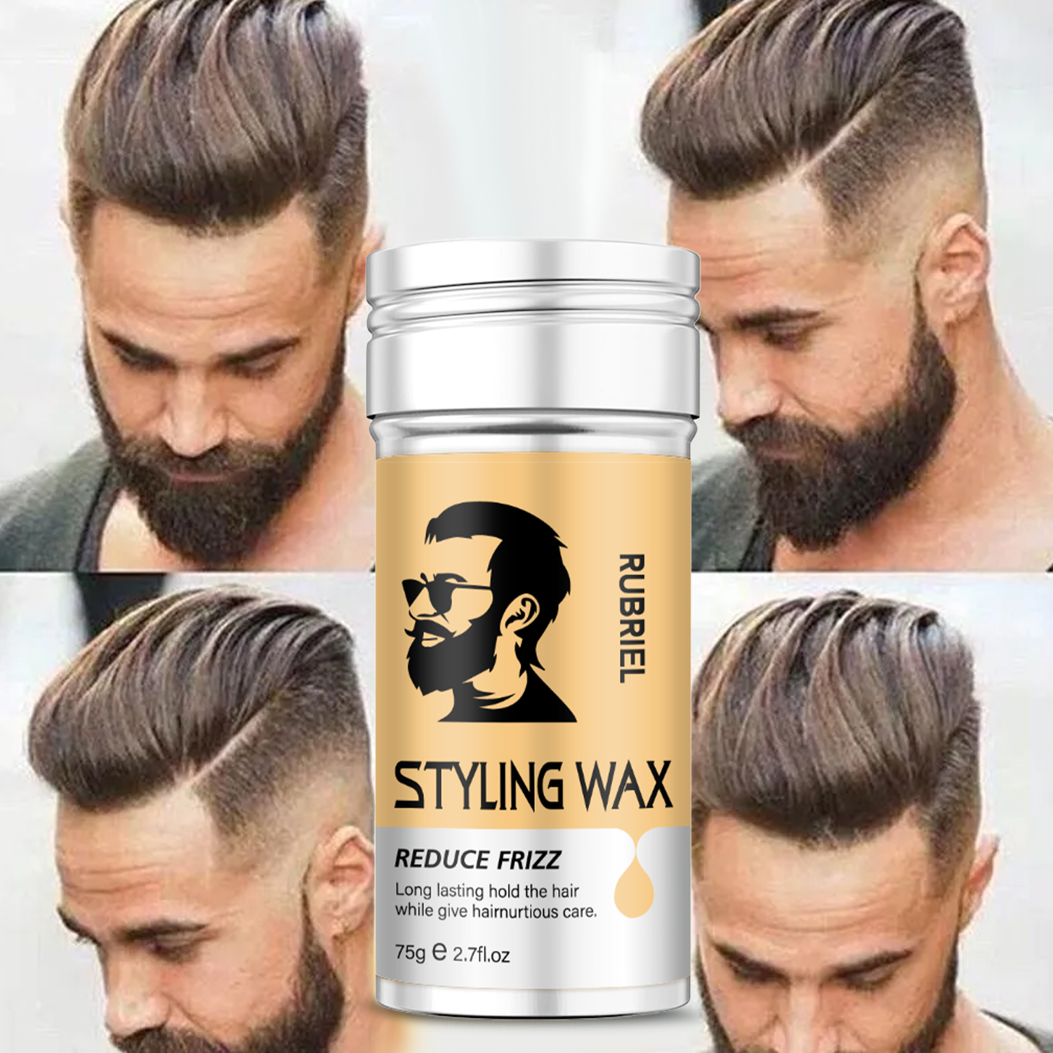 Best of Hair Wax Stick Gel Cream Not Greasy Professional Hair Styling Stick Broken Hair Artifact Available For Children For Man Woman Reviews & Tips