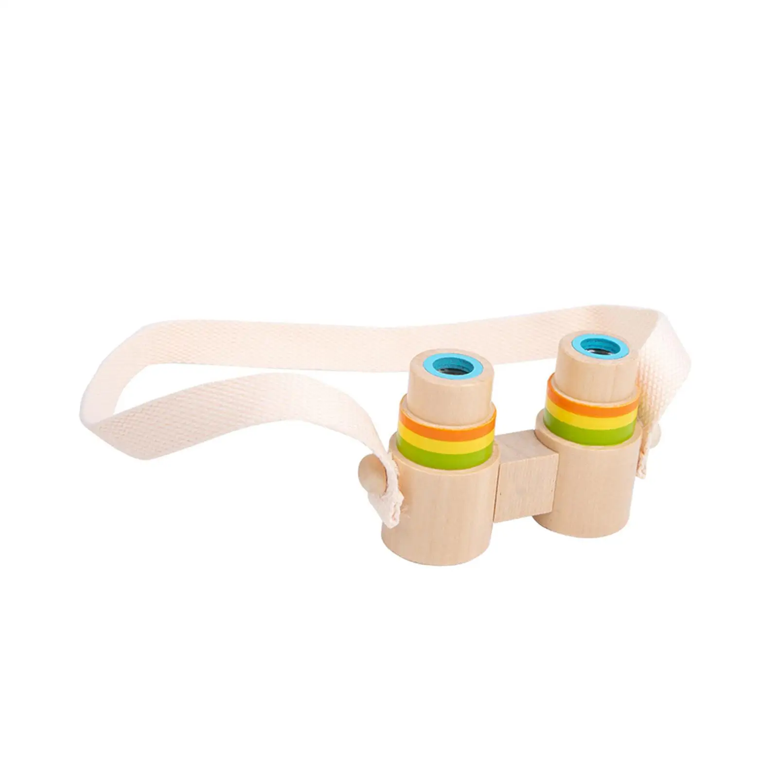 Children Magnification Toys with Magnifying Glass Wooden Pretend Plays Toy for Baby Toddlers Sports Events