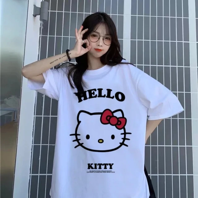 Hello Kitty Kuromi Sanrio Cute Hello Kitty Shirt - Teeholly