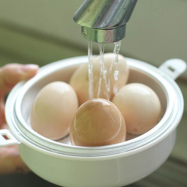 Dropship Microwave Egg Boiler Soft Medium Hard Egg Steamer Ball