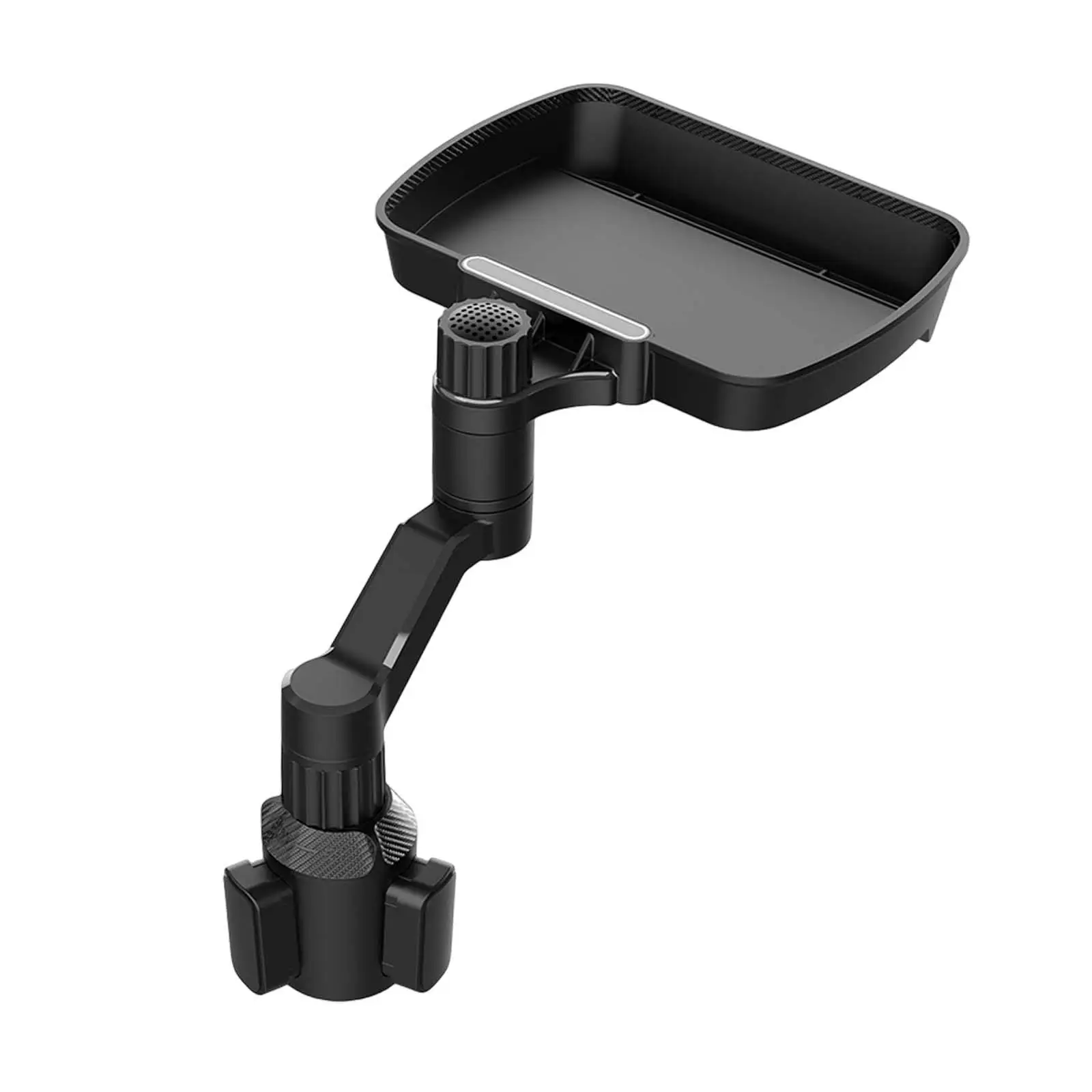 Car Cup Holder Tray 360 Degrees Rotate Adjustable Phone Holder