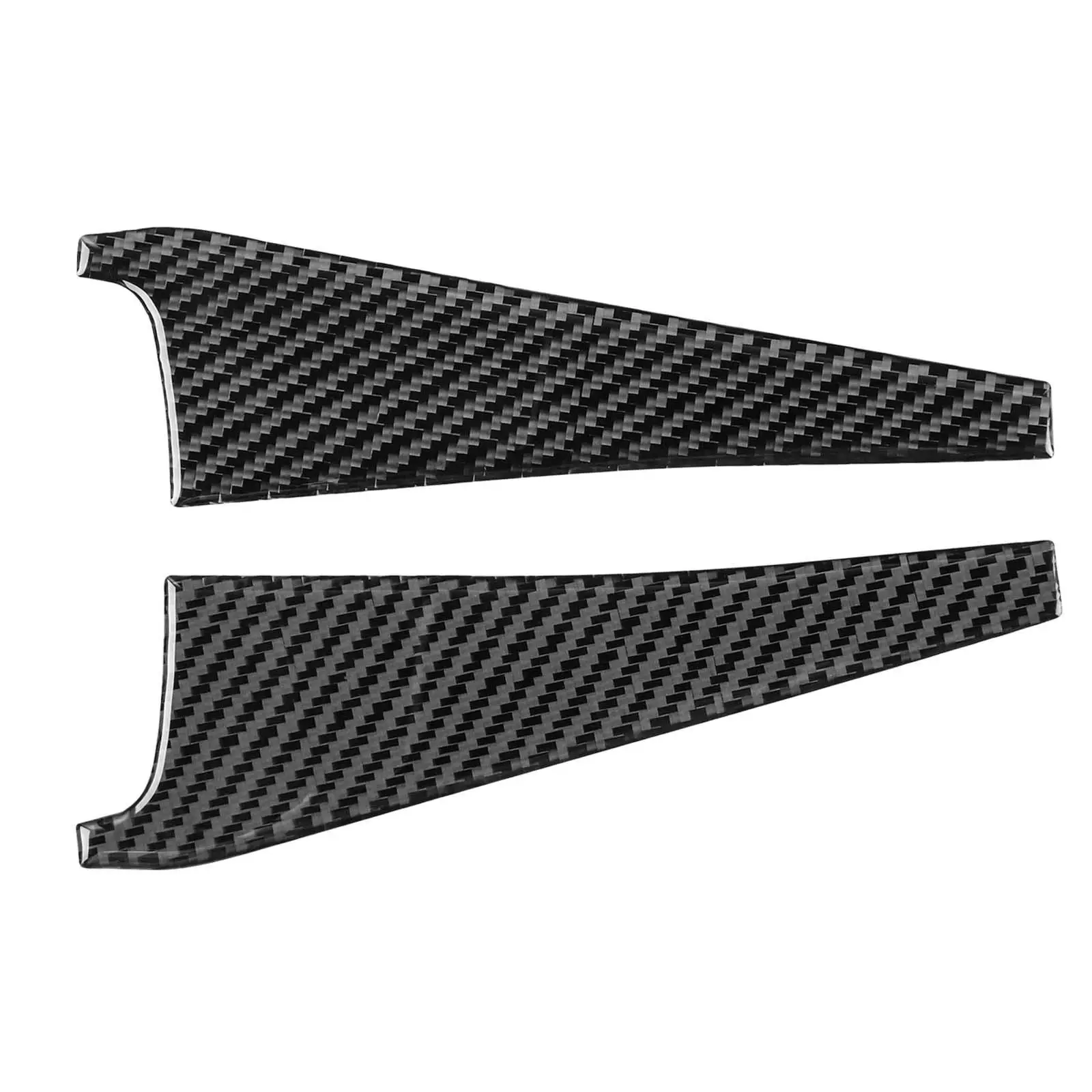 2x Carbon Fiber Door Armrest Panel Trim Spare Parts Prevent Scratches Cover for Toyota Gr Supra A90 20-22 Easy Installation