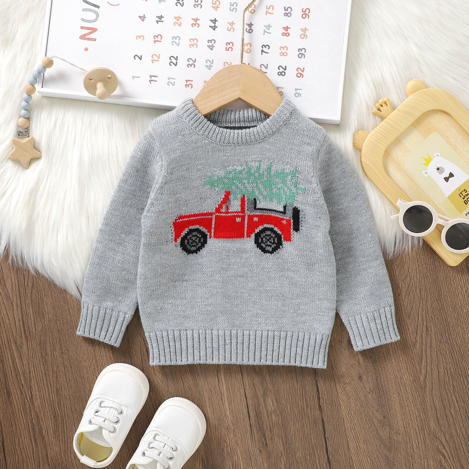 Title 6, Baby Girls Boys Christmas Sweaters Kids Knitwea...