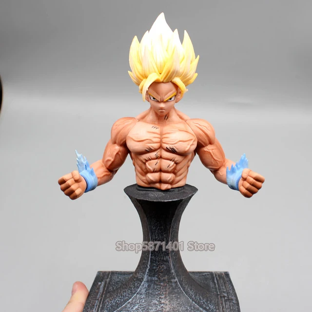 Figure Goku Super Sayajin em Resina PVC - Axel Colecionaveis