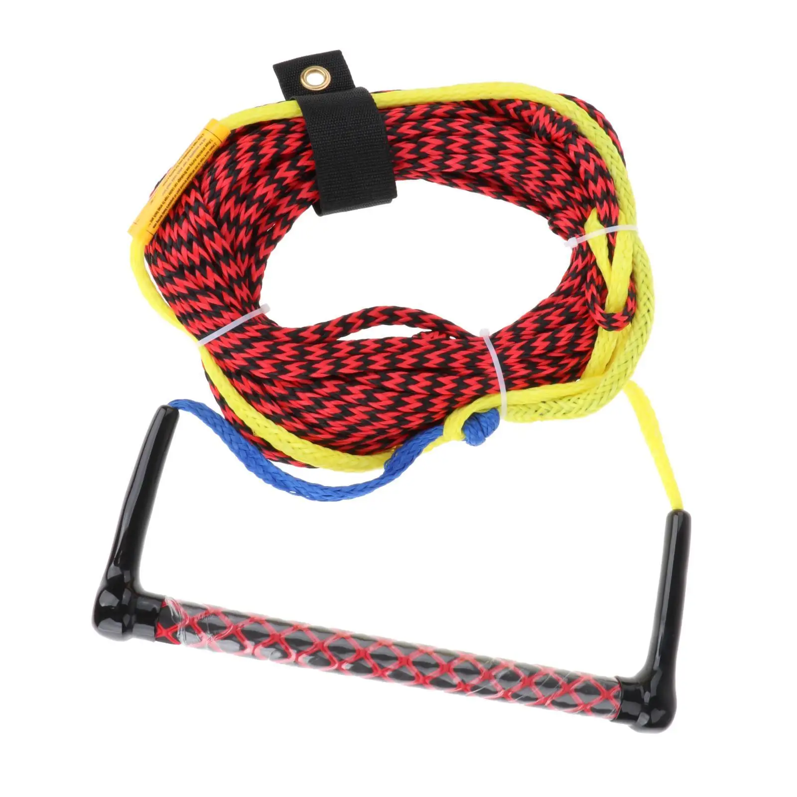 Water Skiing Surf Rope Floatable Tow Surfing Tow Trow Ropes Line Tow Harness Rope w/ Handle for Training Knee Board Motorboat