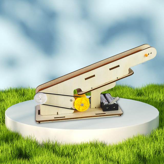 Electric Conveyor Belt Technology Makes Elevator Model Students Popular Science Friction Experiment.jpg