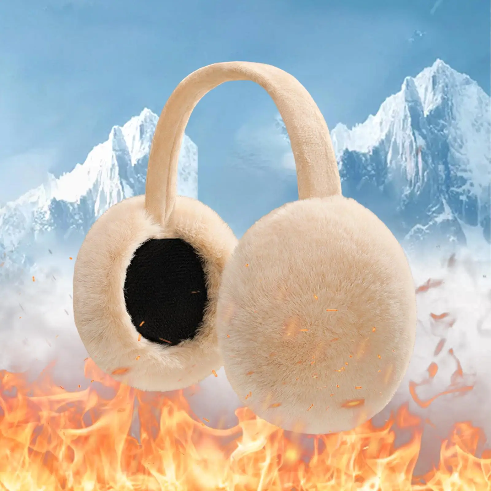 Unisex Ear Muffs Earmuffs Foldable Ear Warmer for Camping Outdoor Activities