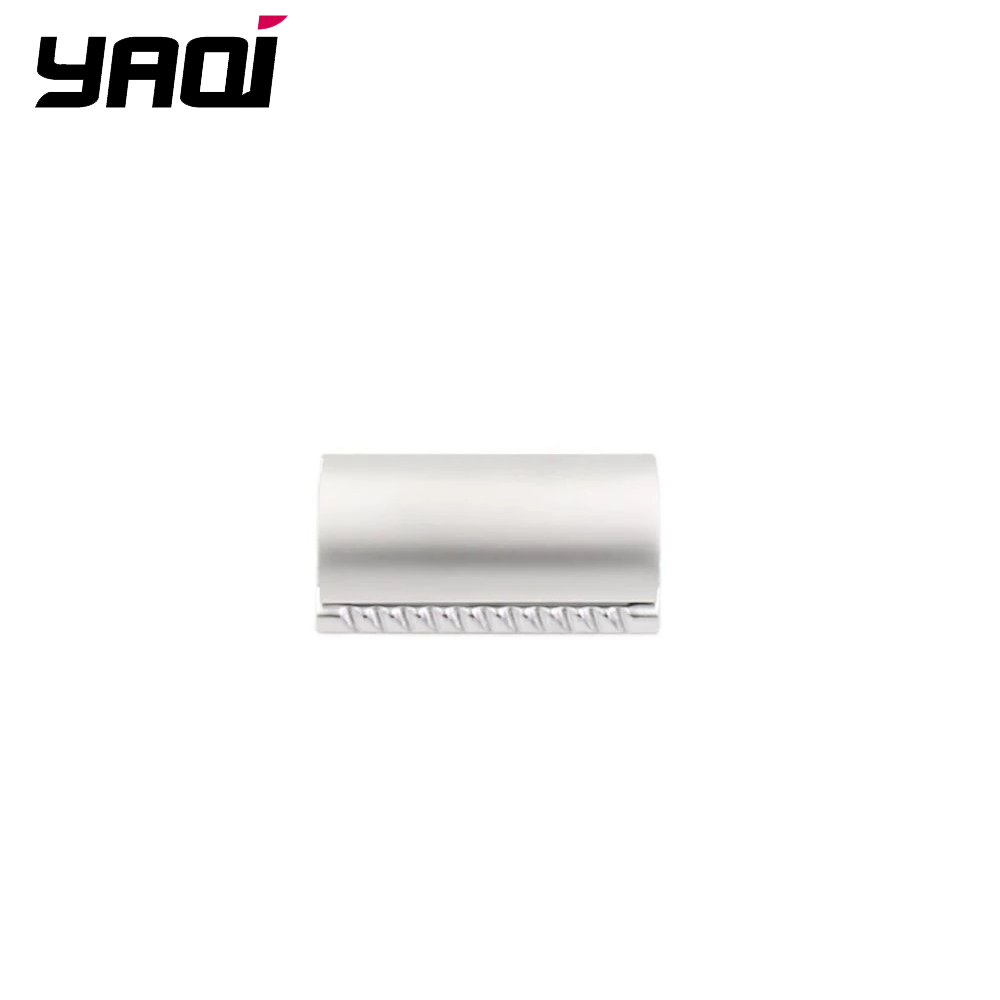 Best of Yaqi Matte Chrome Color Scalloped Bar Double Edge Safety Razor Head For Mens Reviews & Tips