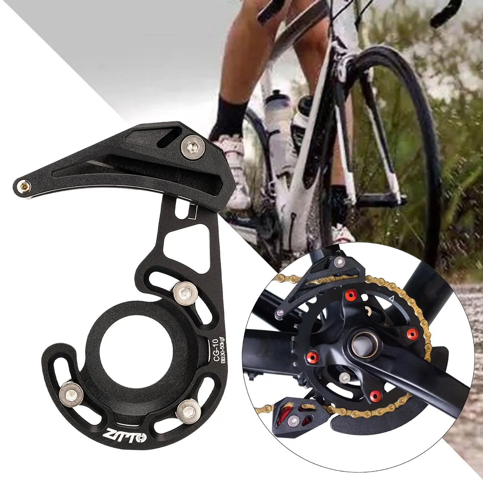 Chain   BB Mount for Mountain Gravel Bike Single Disc 1X System