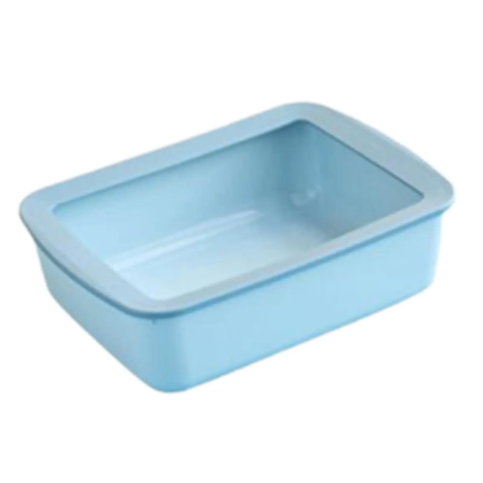 Cat Litter Box Indoor Cats Potty Toilet Deep Loo Easy to Clean Sand Box Pet Litter Tray for Small Cats Pet Supplies Kitten