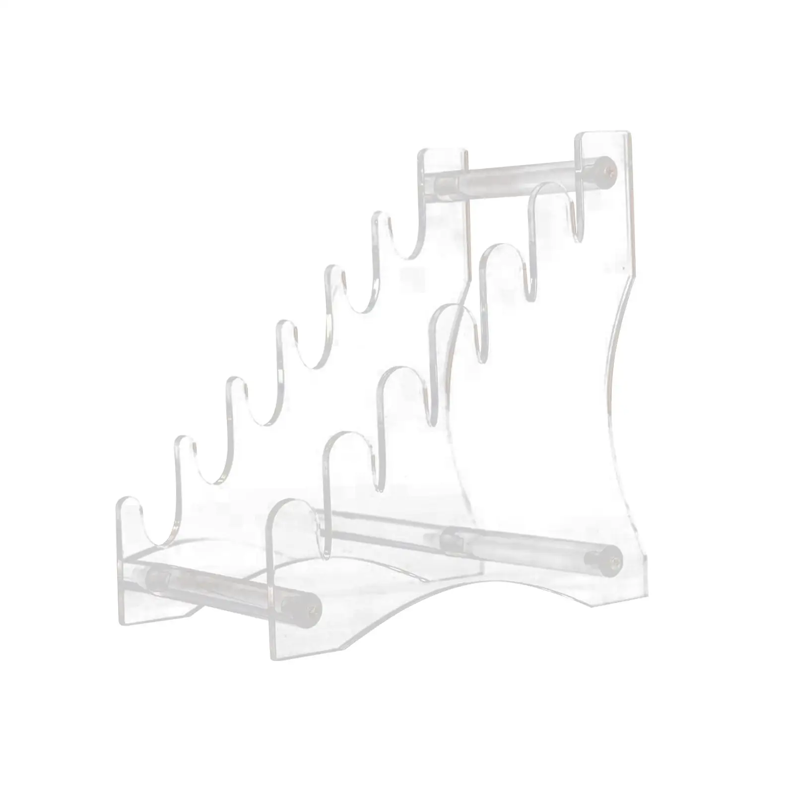 Clear Display Holder Bracket Store Collection Easel Stands Transparent Rack Lightsaber Stand for Desktop Home Cabinet Decoration