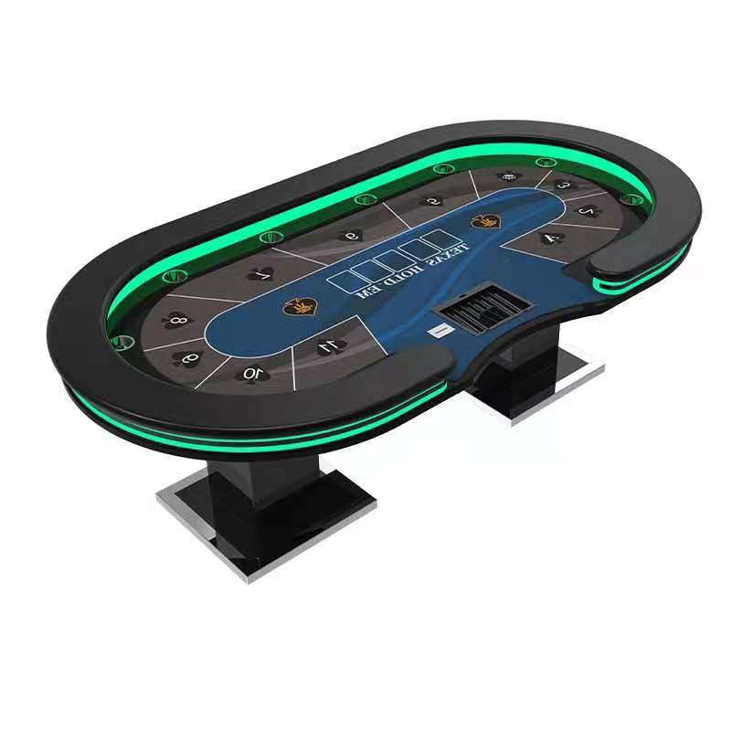 Led store poker table