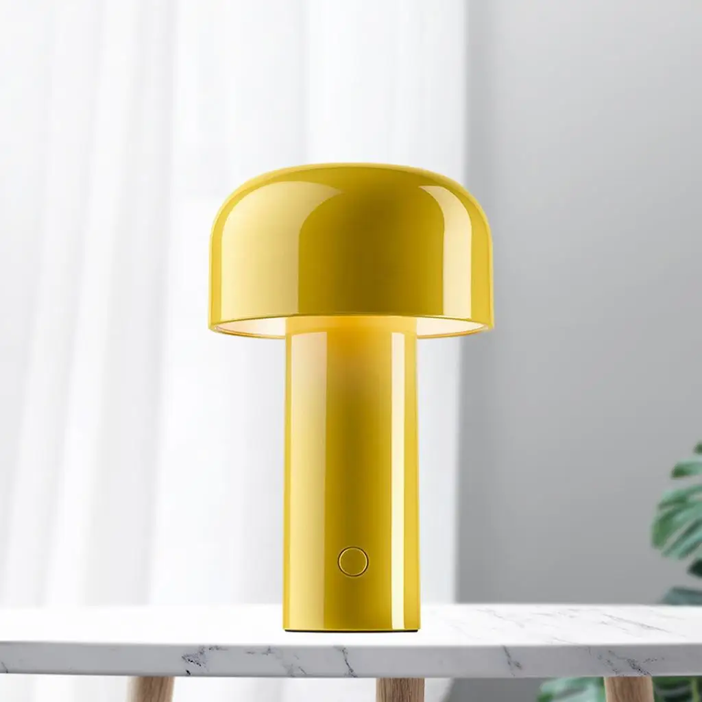  Mushroom Table Lamp Creative Nordic 1800 mAh Nightlight for Bedside