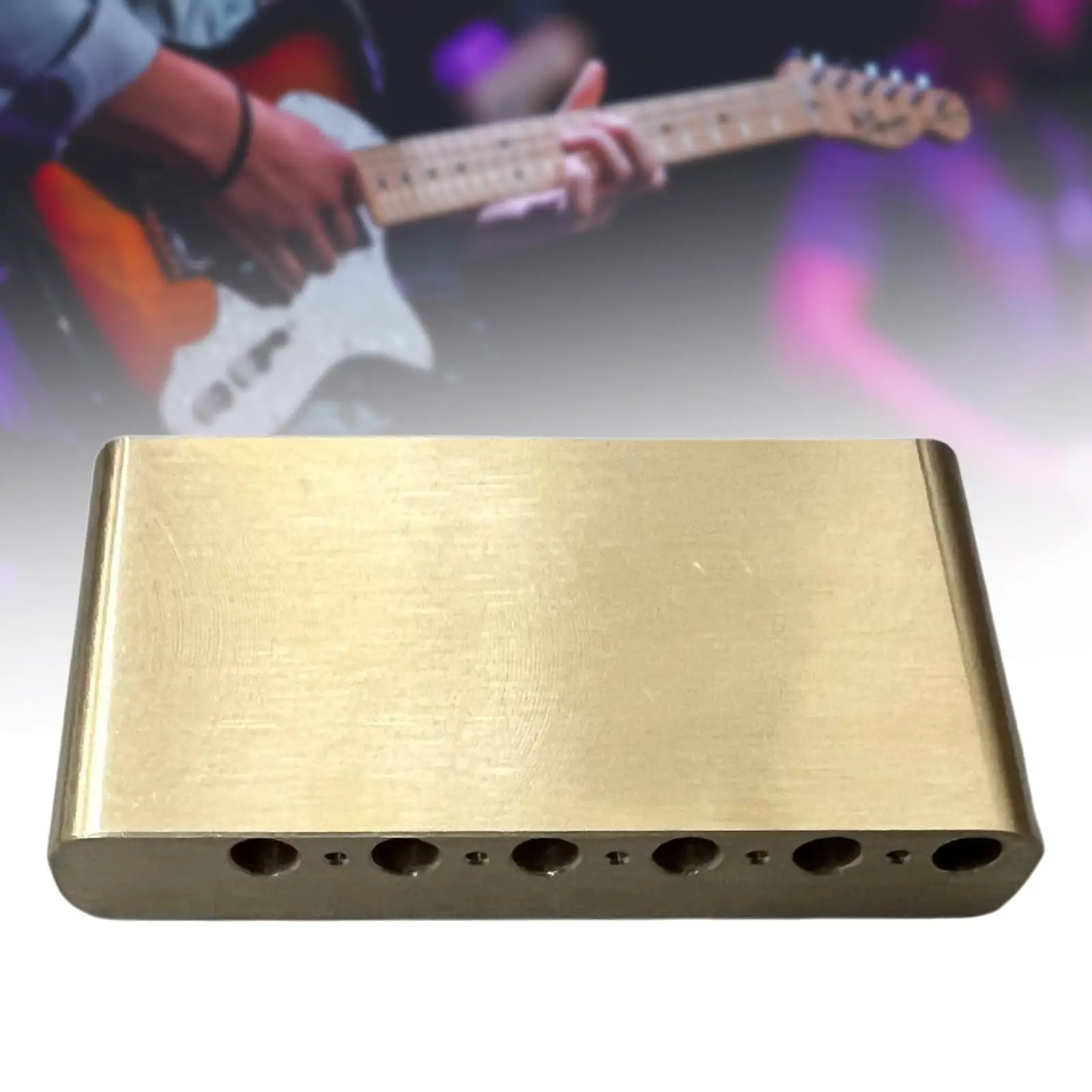 Brass Tremolo System Bridge Blocks Replace Parts Accessories Electric Guitar