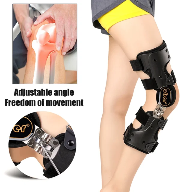 Adjustable Hinged Knee Leg Brace Support For Arthritis Relief Joint Pain  Meniscus Tear Post Surgery Universal Left Right Legs - AliExpress