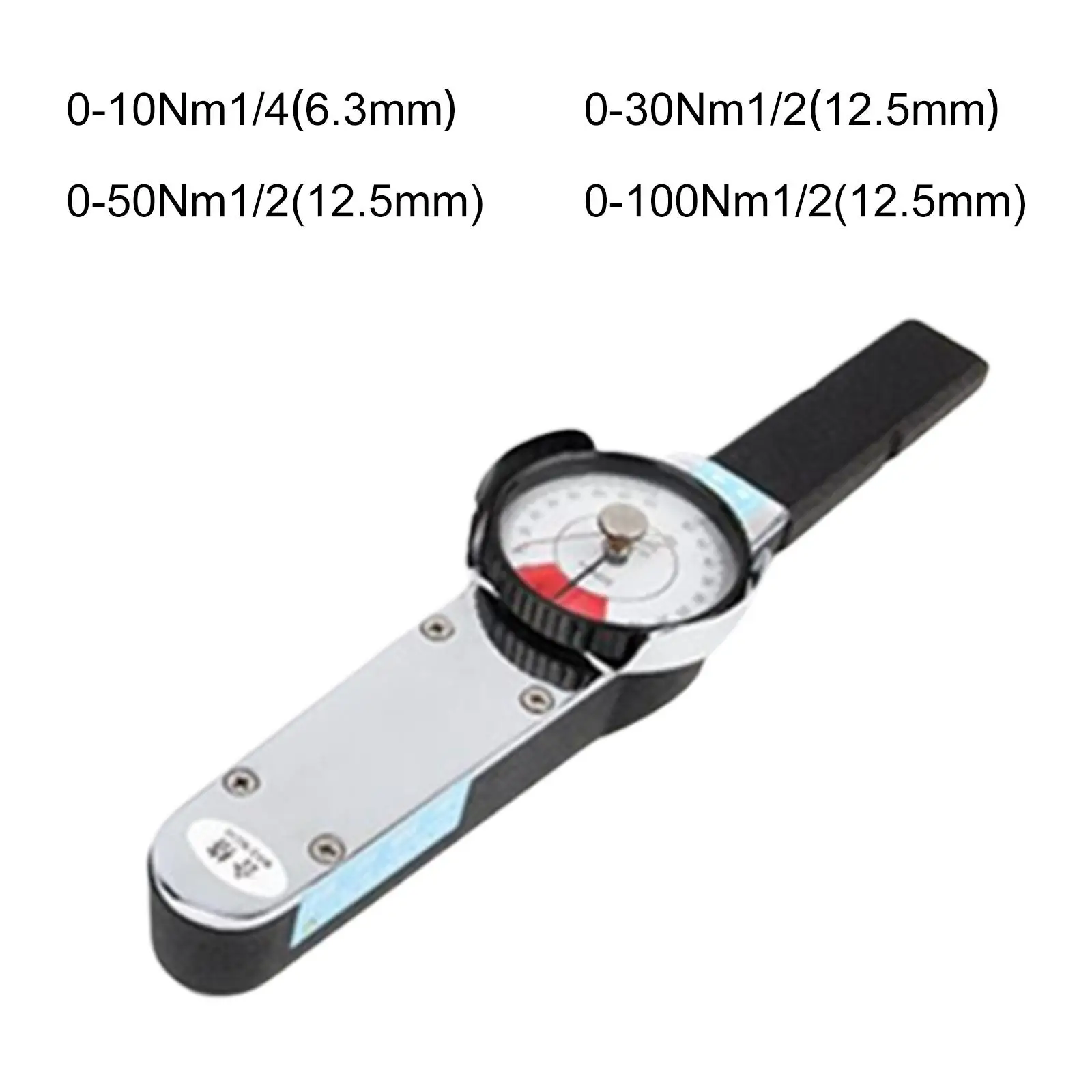 Heavy Duty Dial  Wrench 1/2-Inch 3/8-Inch Accurate to 4% Dual Scale High Accurate  Meter for Automotive Nucleanr