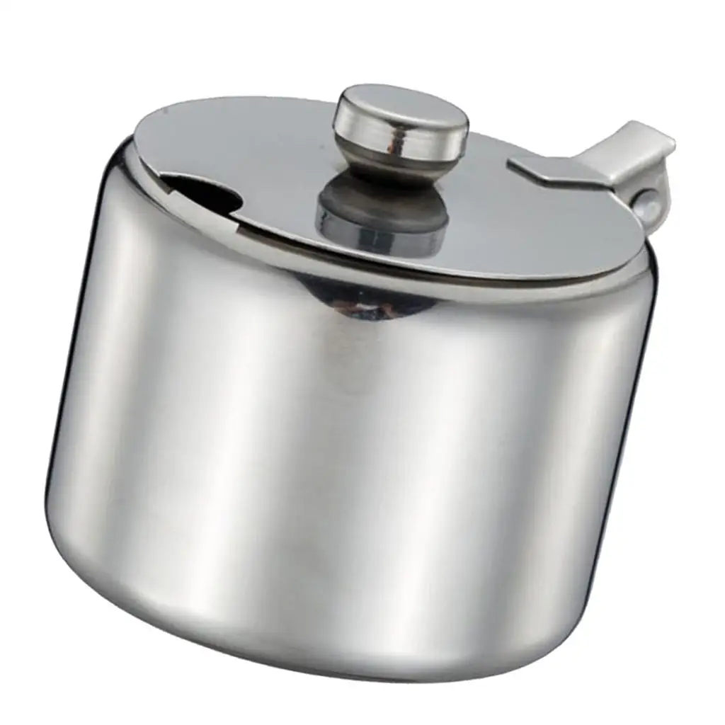  Stainless Steel Seasoning Jars Container Pepper , Easy To Refill & Clean, Professional Grade