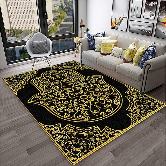 3D Carpet Floor Mat Visual Design buy Living Room Carpet Sofa Coffee Table Bedroom B