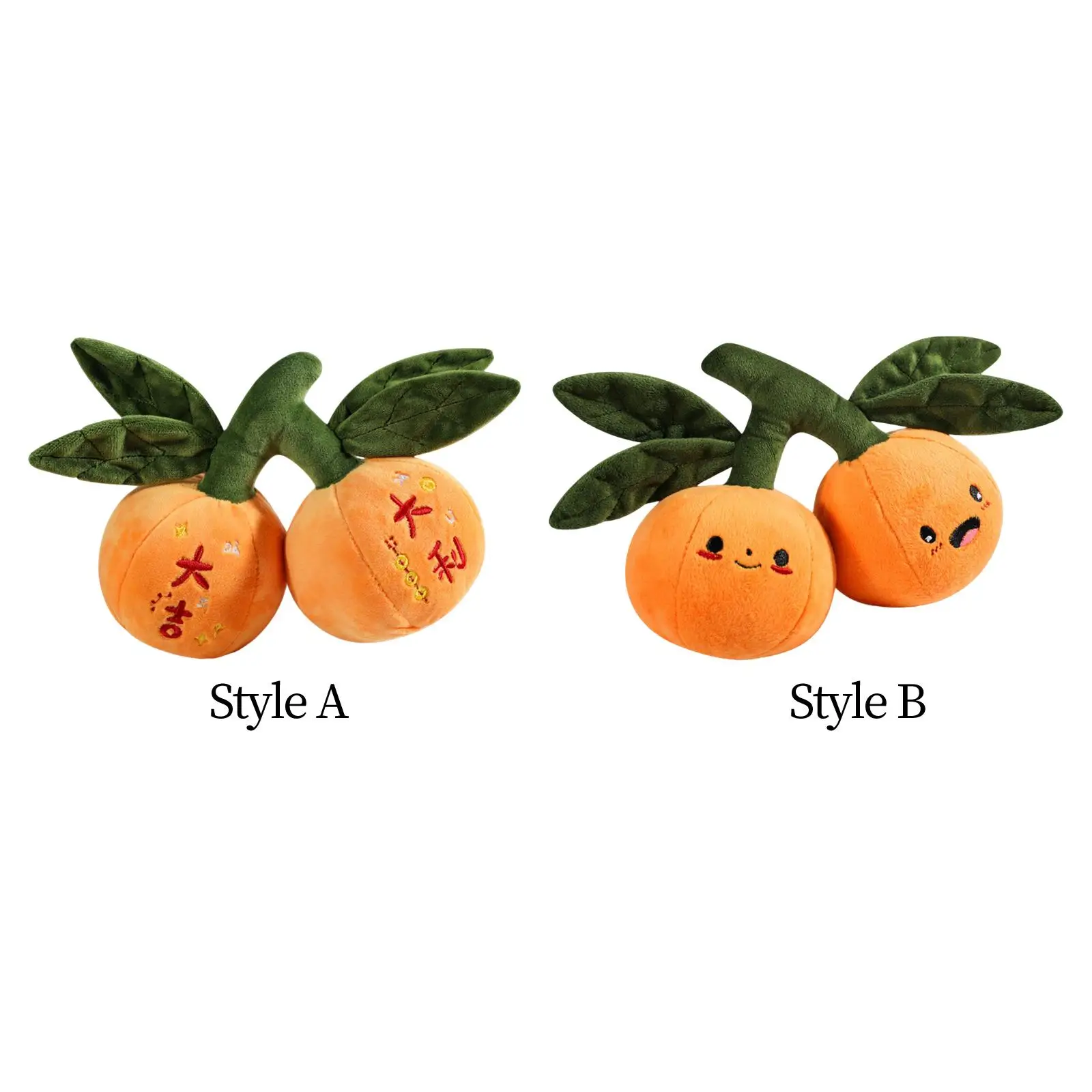 Cute Fruits Simulation Children Birthday Gifts Pretend Play Game Stuffed Toys