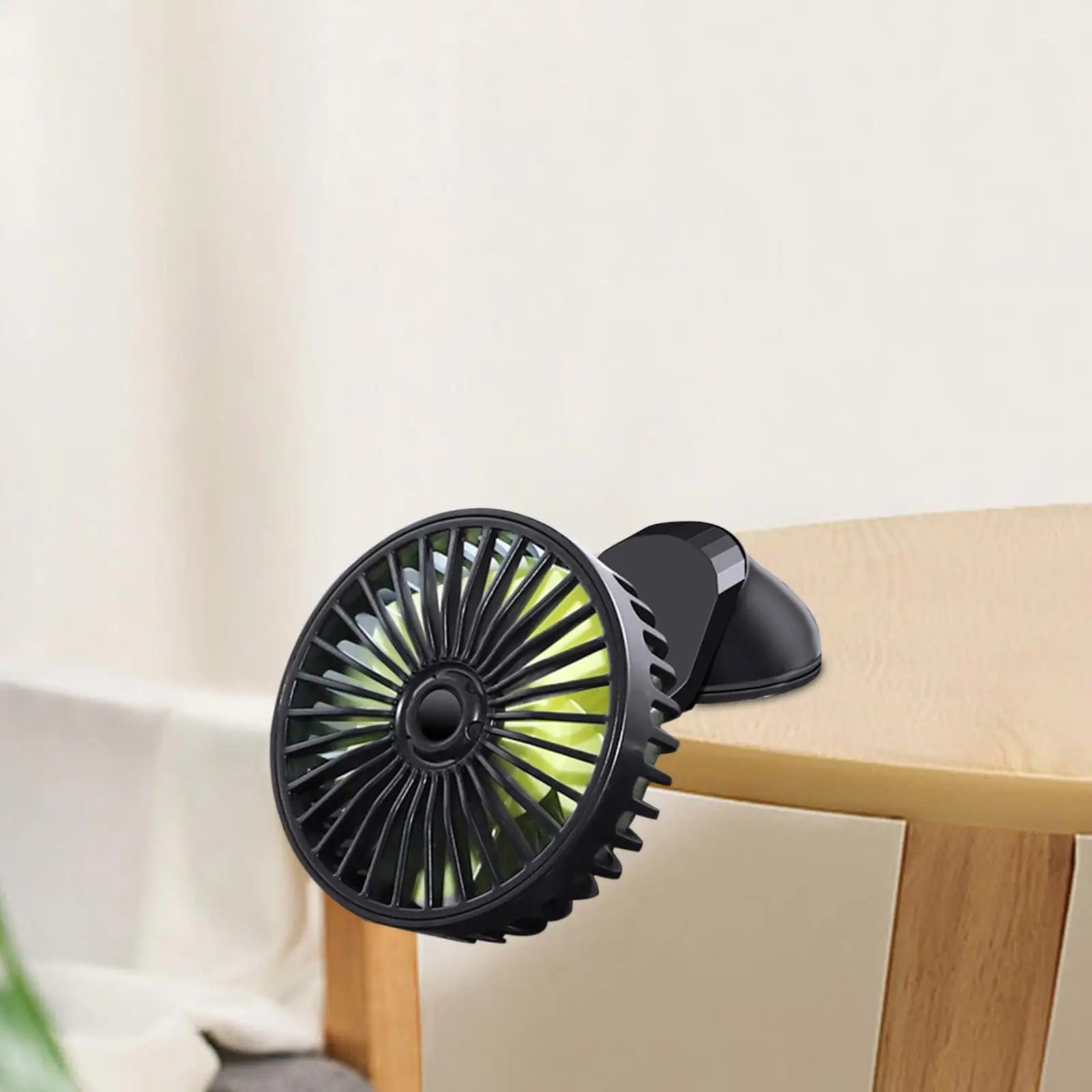 Car Fan Micro USB for Hot Summer 3 Speed Regulation to Keep Air in Vehicles Fresh and Cool Quiet Automotive Electric Cooling Fan