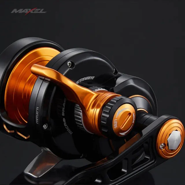 Maxel Rage R20H and R25H Overhead Conventional Jigging Fishing Reel