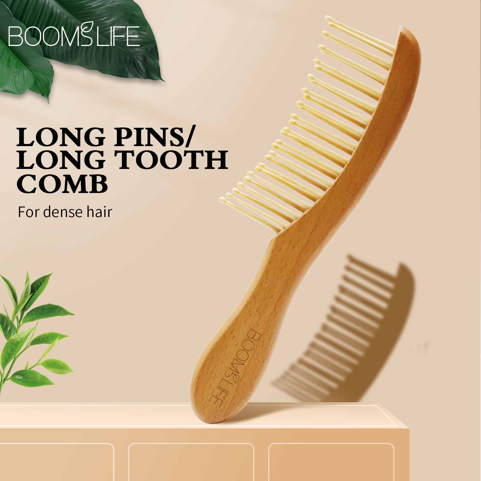 Best of Wooden Hair Brush Wide Tooth Wet Hair Combs Anti-Static Styling Comb For Long Hair Head Acupuncture Point Massage Gift For Women Reviews & Tips