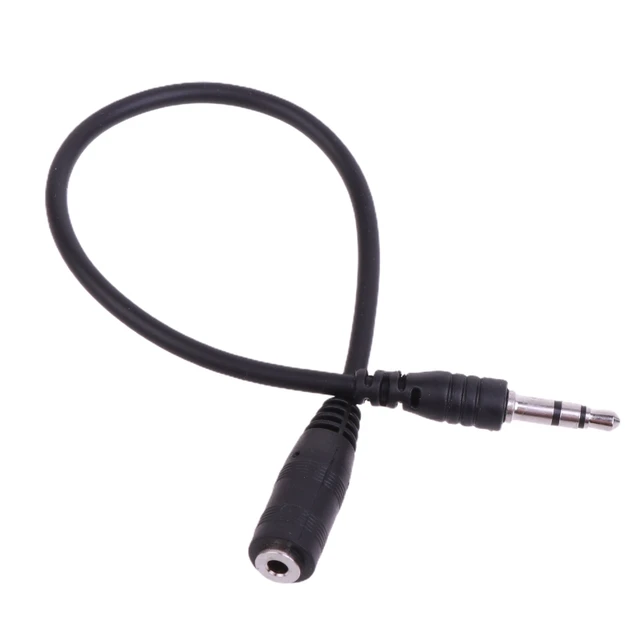 XLR-Jack 3.5 cable for microphone, 2.5 m, with mini jack 3.5mm angle  adapter and phone connection adapter - AliExpress