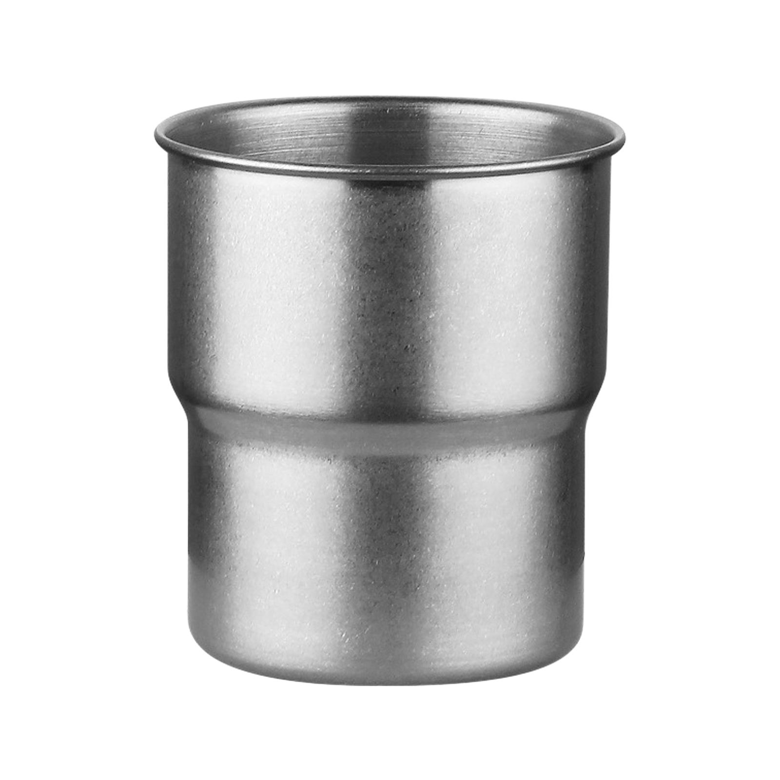 Stainless Steel Cup 300ml Drinking Tumblers Premium Metal Drinking Glasses Beer Cups for Picnic Travel Restaurant Camping