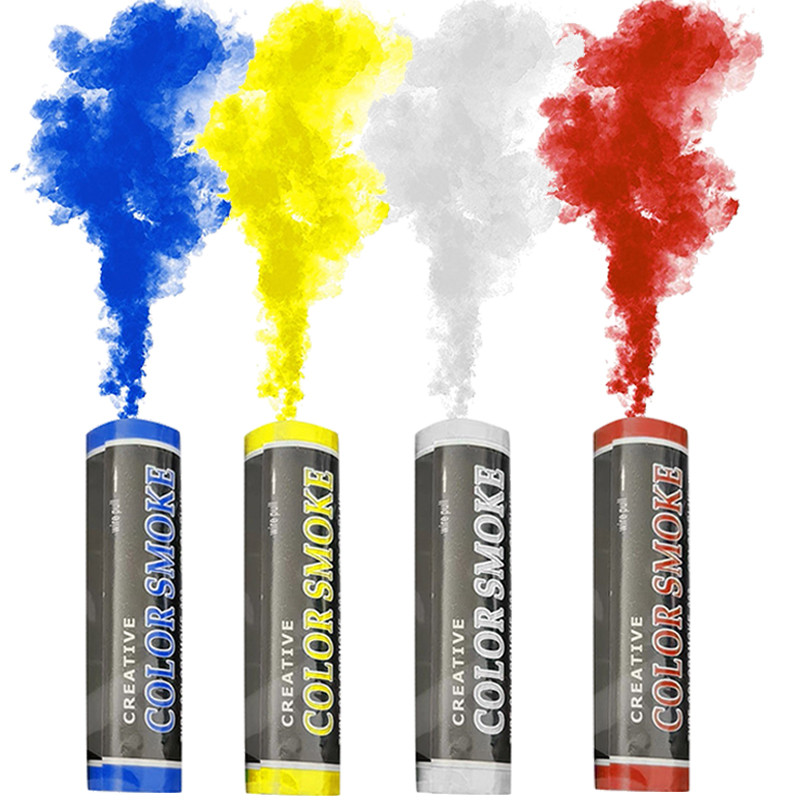 разноцветные дымовые шашки. имитатор дыма. цветной дым. имитация дыма. дым игрушка.