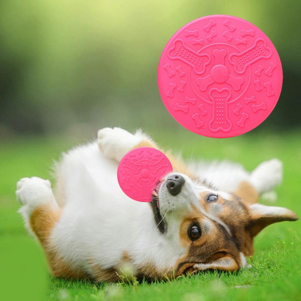 Dog Flying Disc Funny Pet Toy Safe Pet Interaction Fashion Dog Game Flying  Discs | AliExpress