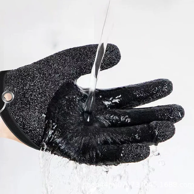 Fish Handling Gloves Non-Slip Fisherman Protect Hand Fishing Gloves for  Outdoor Fishing Hiking Sailing Rowing ASD88 - AliExpress