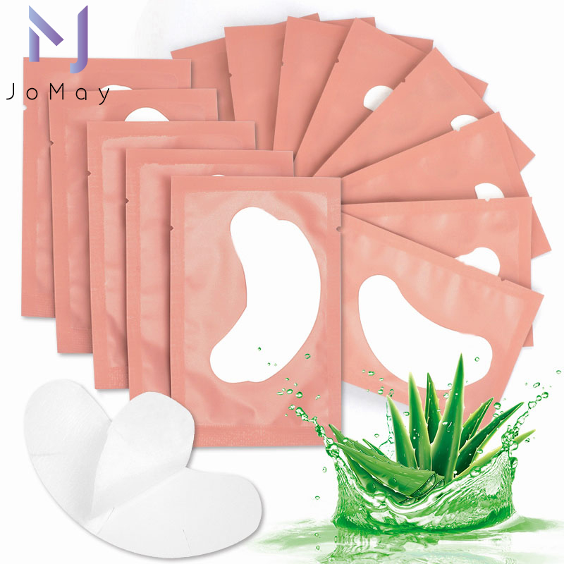 Best of 50 / 100 / 500Pairs EyePatches For Eyelash Extension Under Eye Pads Makeup Gel Pads Lashes Extension Supplies Eyelash Patches Makeup Reviews & Tips