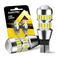 AUXITO 2Pcs T15 LED Bulb W16W LED Lamp Canbus No Error 4014 42-SMD 912 921 LED Lights 12V Car Backup Reverse Light 2000LM 6000K