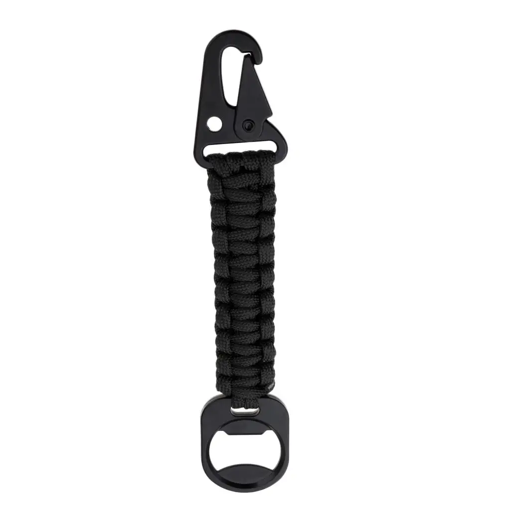 Outdoor Survival Paracordaa Cord Keychain Emergency Tool Rope 