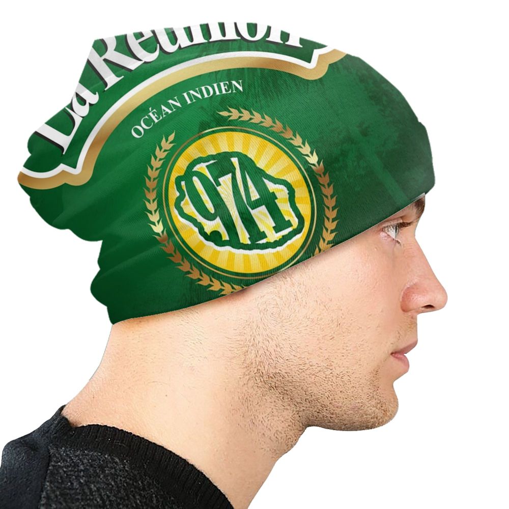 Benutzerdefinierte 974 Reunion Island Signature 7 Maveli R Skullies Beanies Caps Cool Winter Warm Damen Herren Strickmütze Erwachsene Motorhaube Hüte – Detail 22