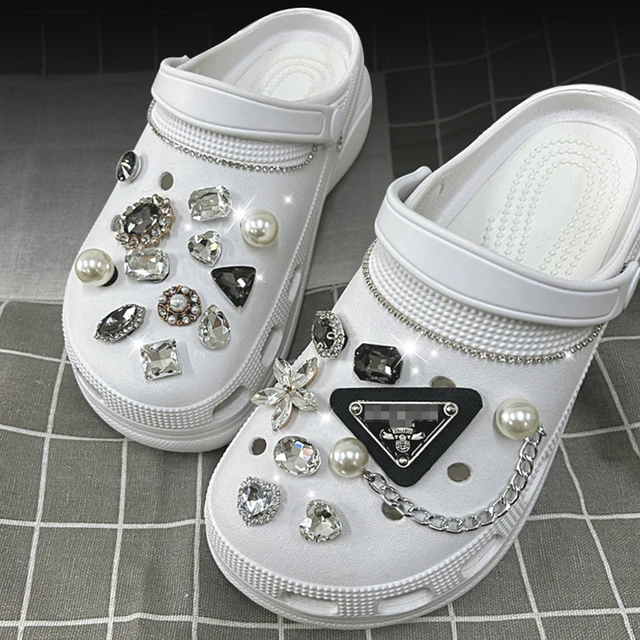 CC Pearls Designer Shoe Charms