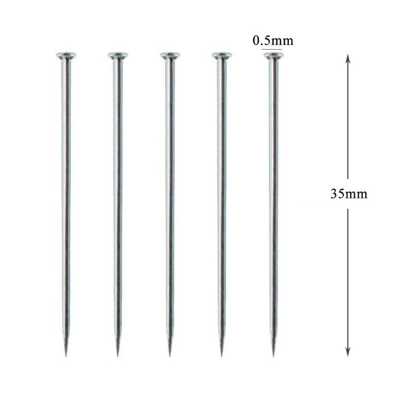 Description Picture 5 of itemStainless Steel Sewing Pins, Straight Quilting Pins, Fine Satin Head, DIY Making, Sewing Tools, 35mm, 300Pcs
