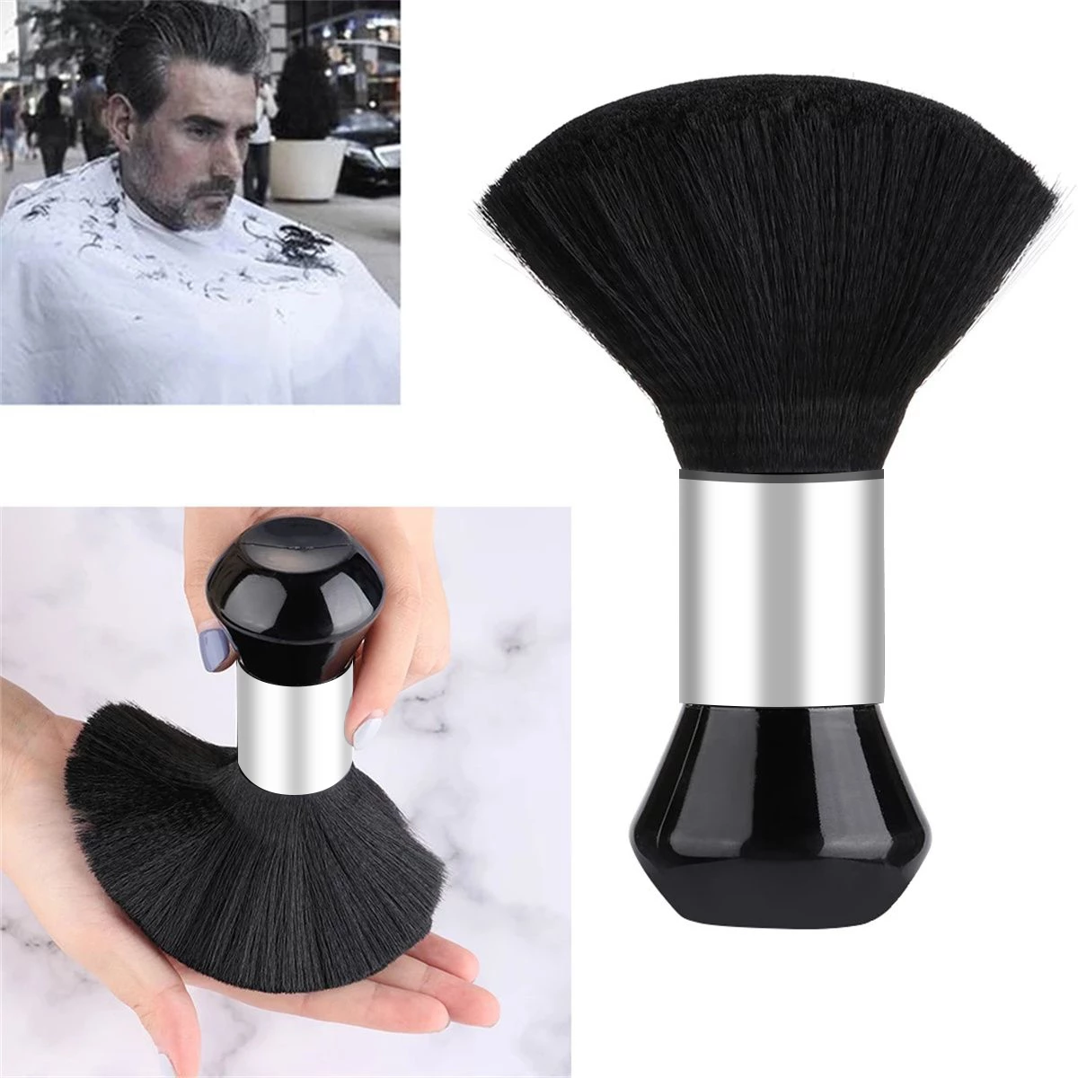 Best of Hairdressing Soft Brush Salon Special Cleaning Haircut Tool Barber Home Hairbrush Makeup Sweeping Hair Brush Reviews & Tips