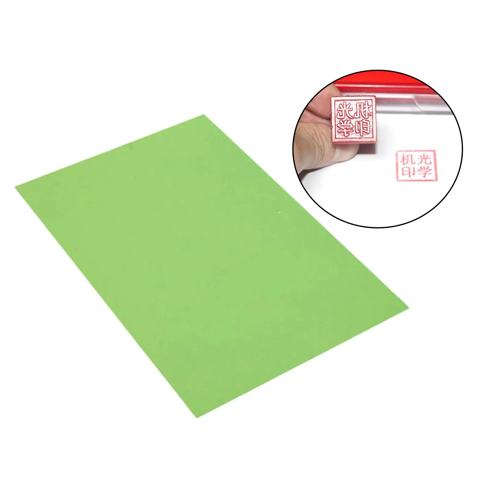 1 Sheet Solid Photopolymer Plate Stamp Making DIY Craft Printing Water Soluble