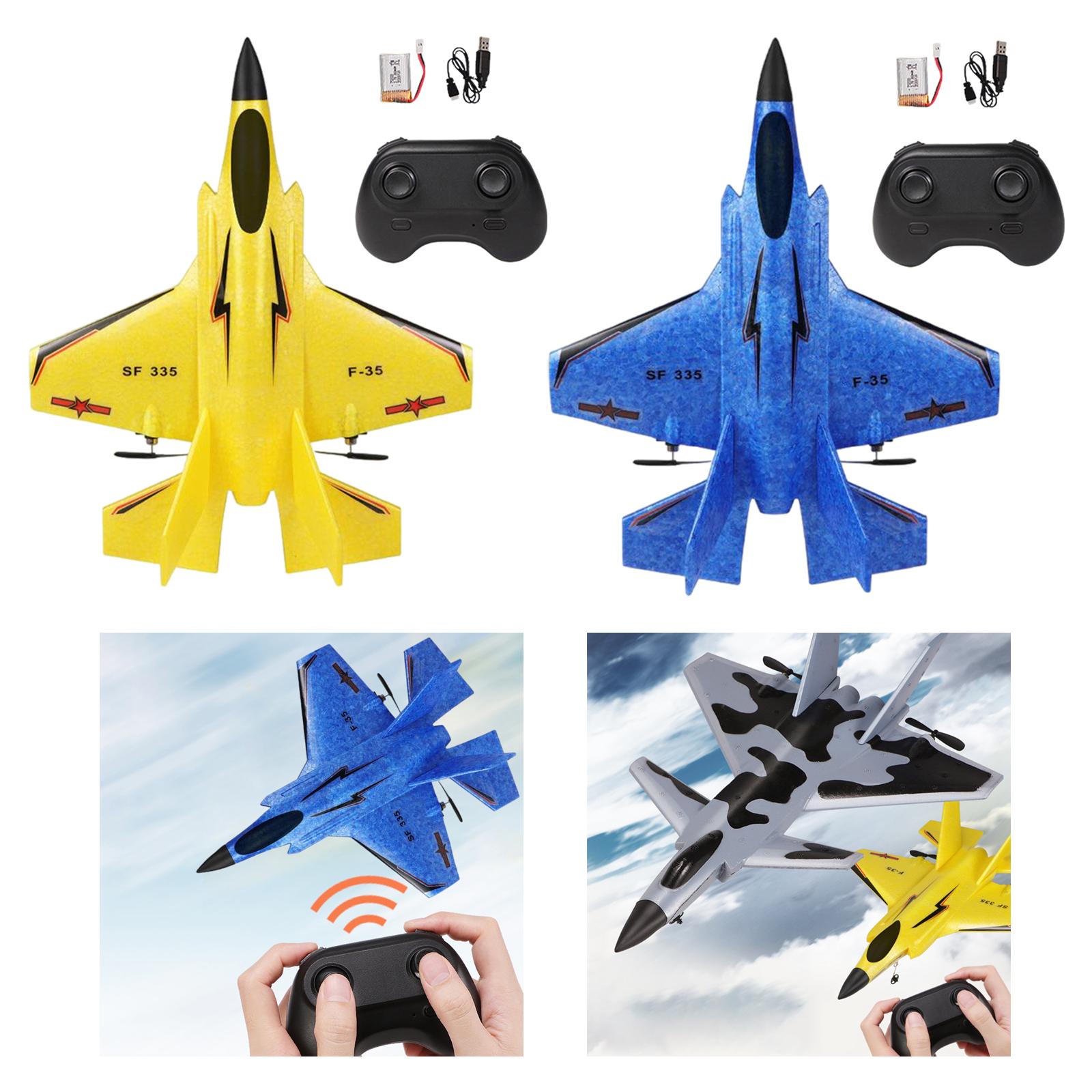 2.4G 2CH EPP Foam RC Aircraft Fighter Fixed-Wing Plane Ready to Fly for Kids