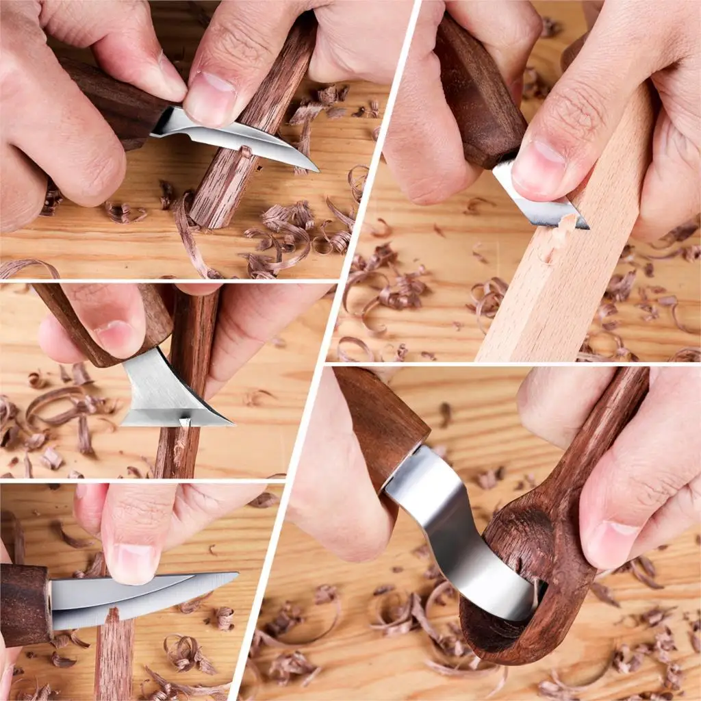 Wood Carving Tools Set Trimming Woodworking DIY Carpenter Tool