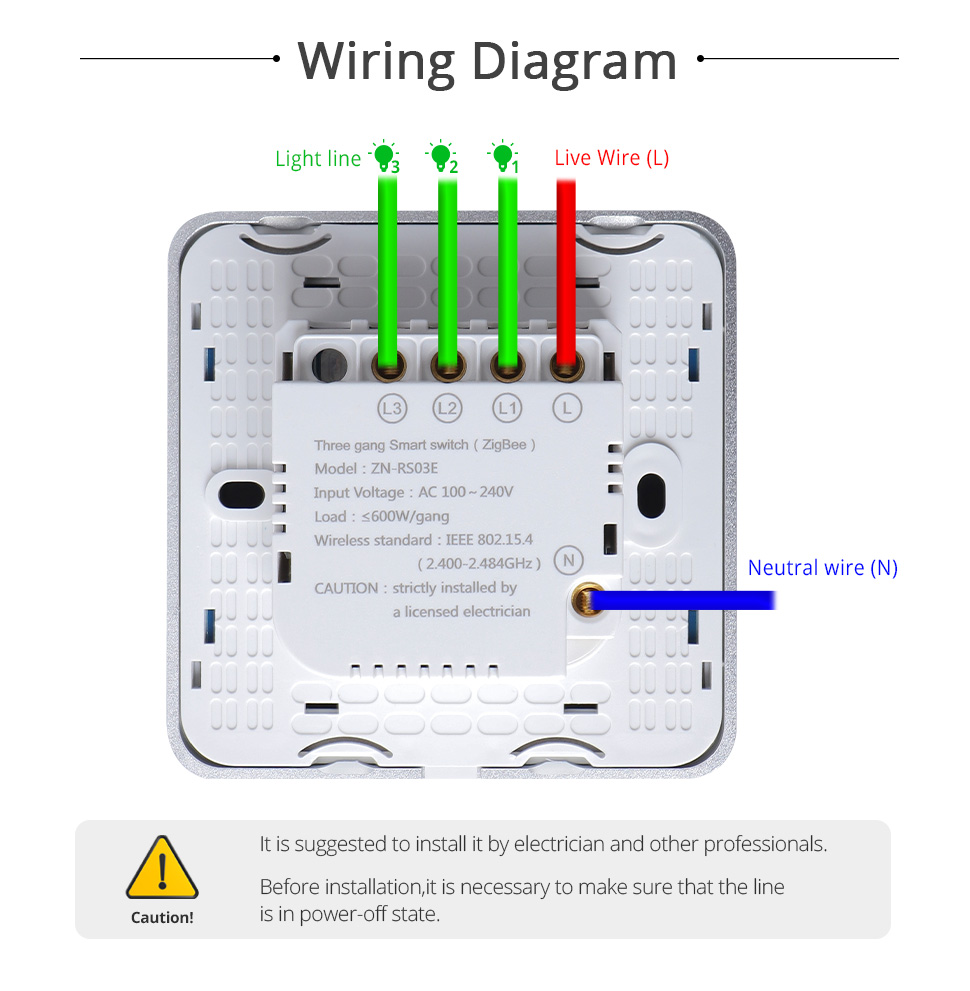 inteligente interruptor toque da ue 1 2