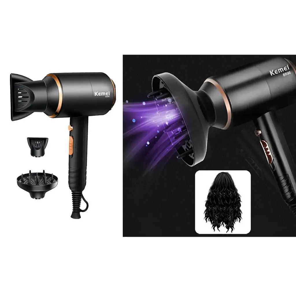 Professional 4000W Ionic Hair Dryer Hair Blower with Concentrator Diffuser