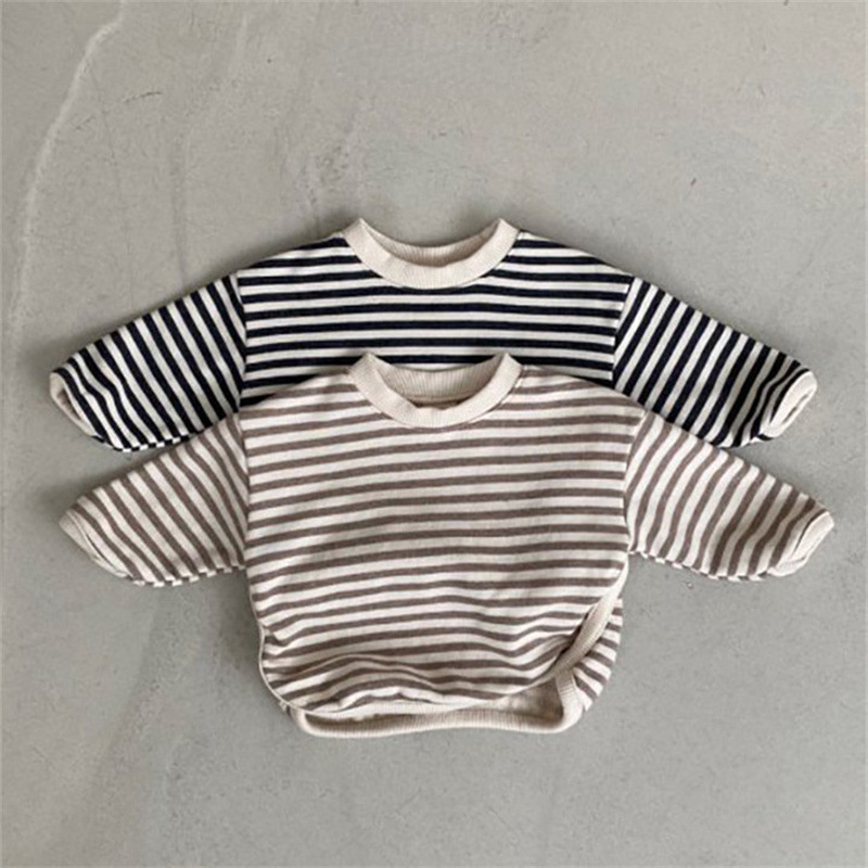 Title 1, 3276B Baby Gestreiften Pullover 2022 Herbst Neu...