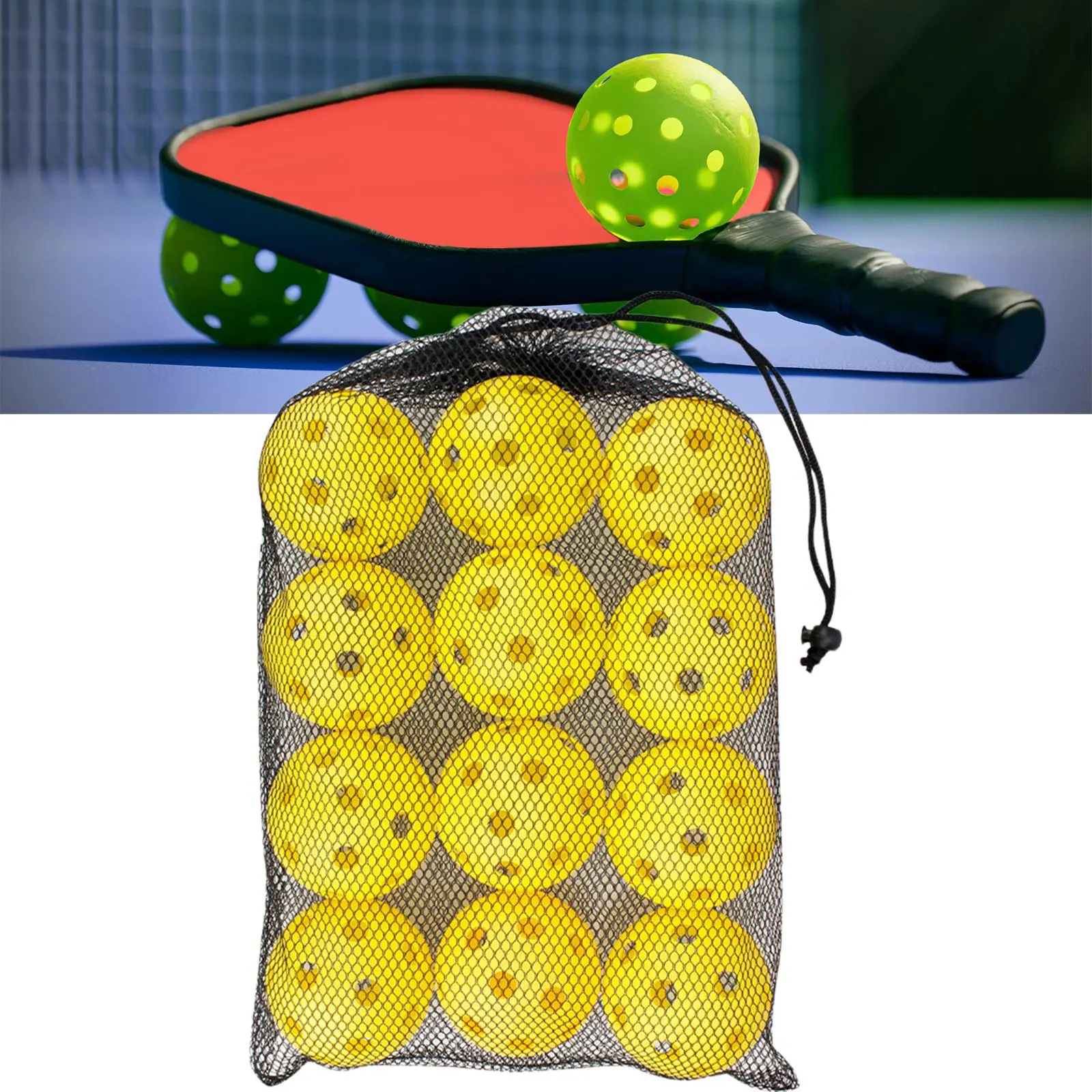 12x Pickleball Balls Professional Adult Outdoor Sporting Goods