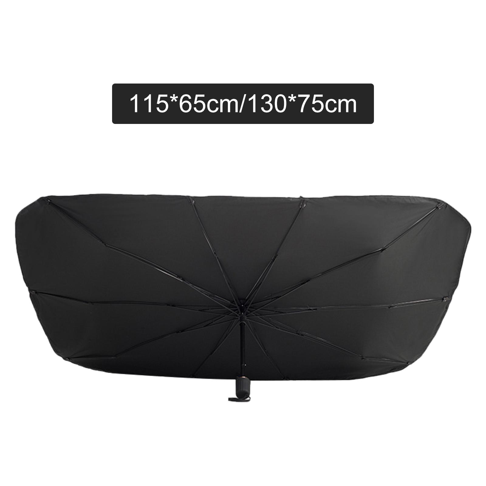 Car Windshield Sun Shade Umbrella Fit for Most Sedans Truck Easy to Store