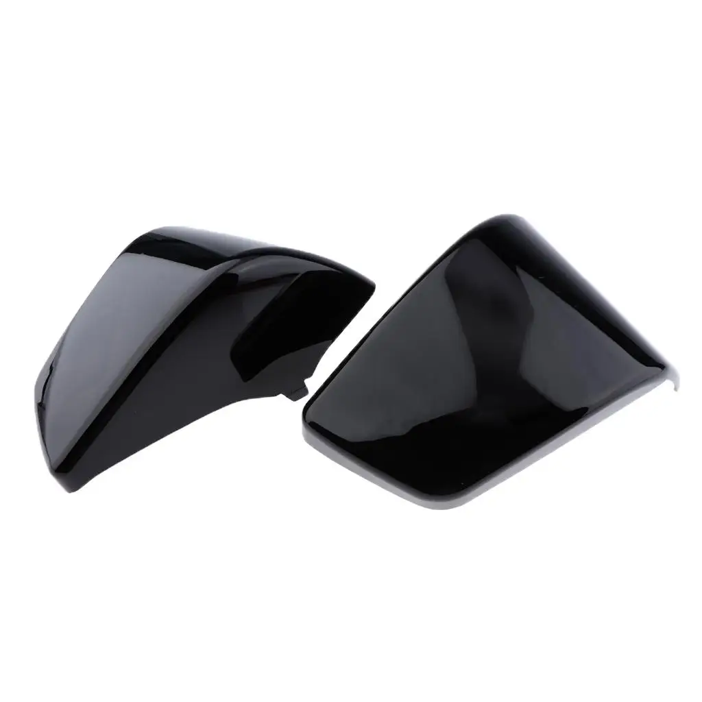 2 Pieces Left & Right Battery Side Fairing Cover for  Shadow 50 VT400 1997-03 Black