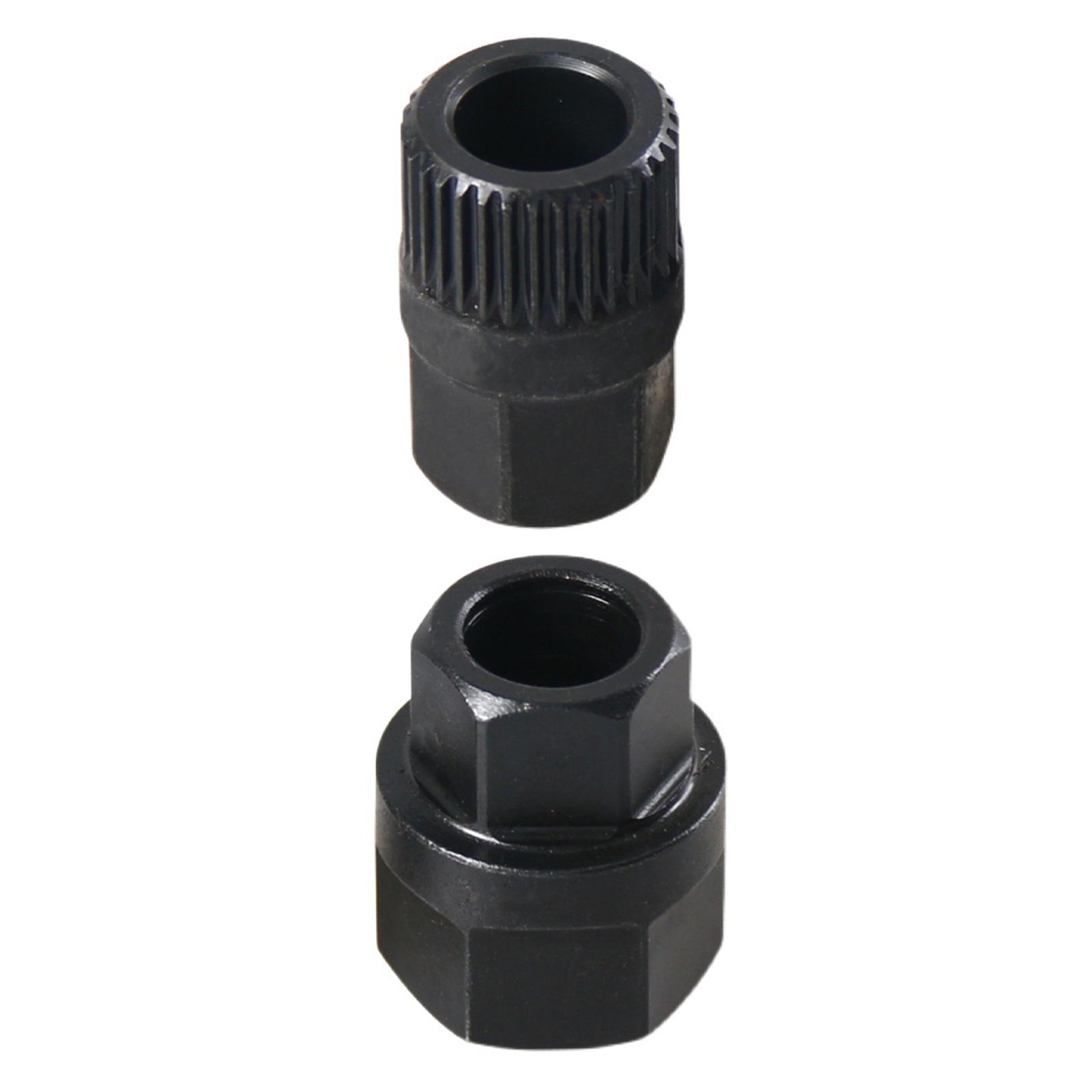 Alternator Pulley Removal Tool Durable Steel Engine Auto Parts Hand Disassembly Tools for Removing and Replacing The Pulley