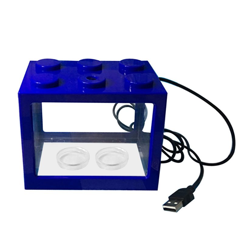 Title 4, Mini Aquarium USB Portable pour réservoir, lumi...